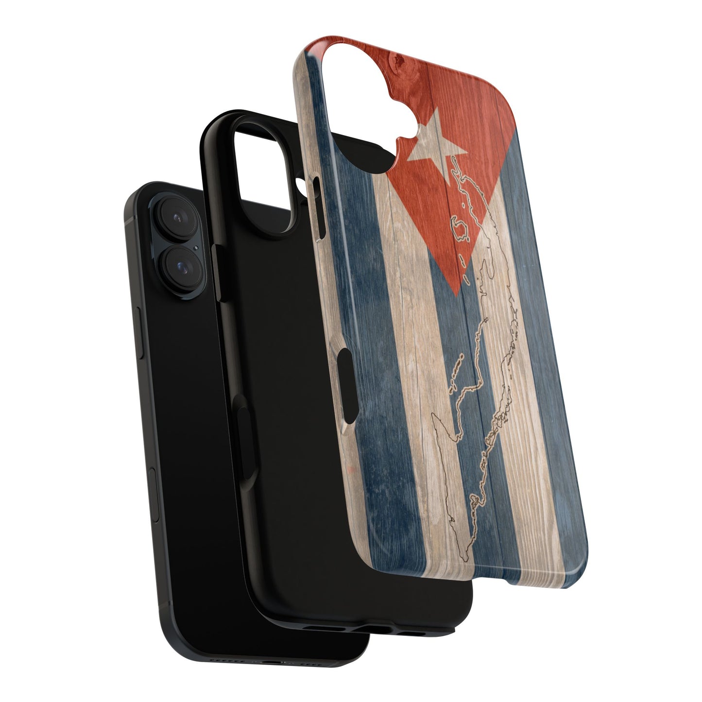 Phone Case Cuban Flag iPhone Case Protective Tough Cover Flag of Cuba Samsung Galaxy Cuban Pride Huawei P40 Lite Hard Plastic Back