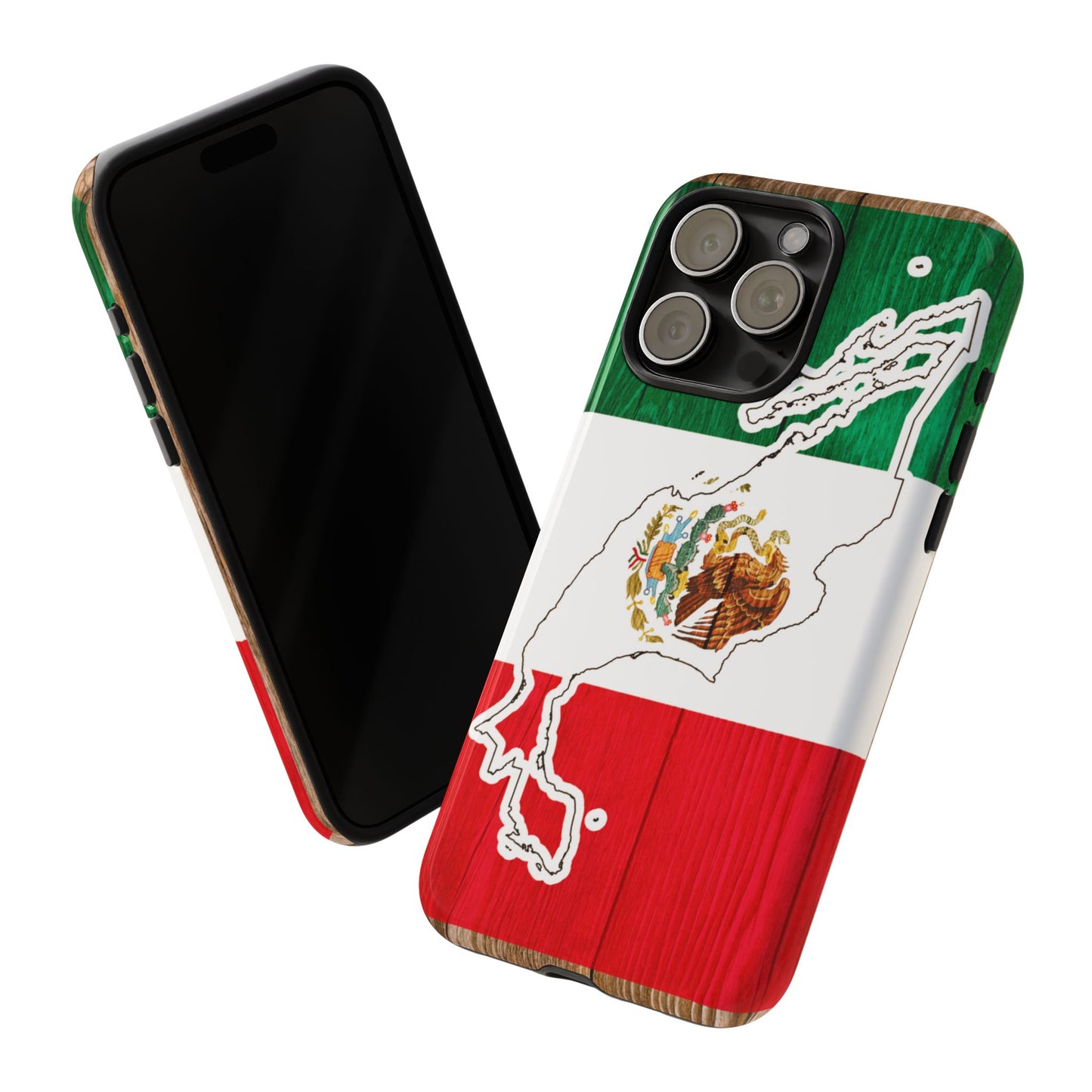 Phone Case, Mexican Flag Tough Case, Patriotic Mexico Phone Cover, Rugged Phone Protector, National Flag Phone Sleeve, Cinco de Mayo Gift