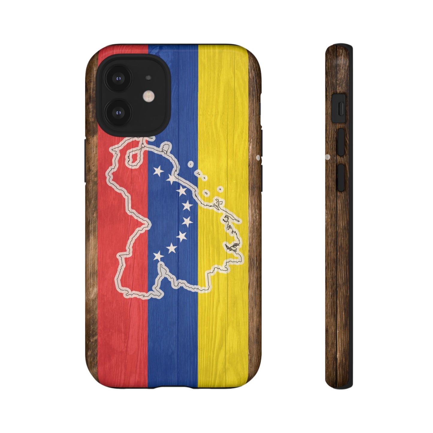 Venezuela Flag Phone Map Case Protective Tough Cover Flag of Venezuela Samsung Venezuelan Pride Hard Plastic Back Venezuela Map Cover