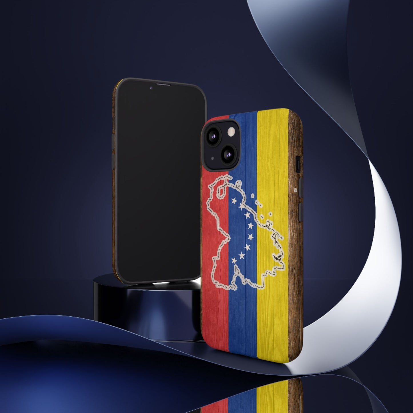 Venezuela Flag Phone Map Case Protective Tough Cover Flag of Venezuela Samsung Venezuelan Pride Hard Plastic Back Venezuela Map Cover
