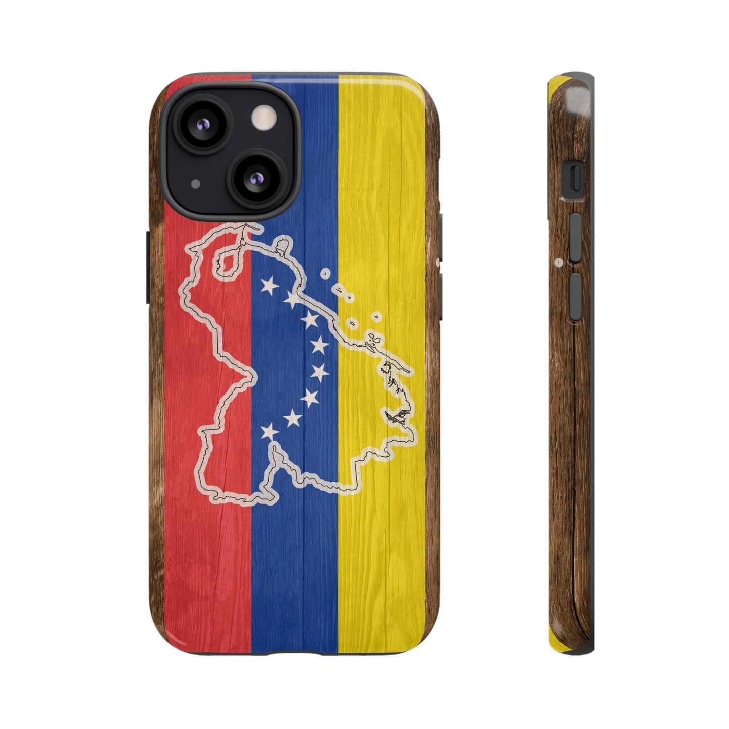 Venezuela Flag Phone Map Case Protective Tough Cover Flag of Venezuela Samsung Venezuelan Pride Hard Plastic Back Venezuela Map Cover
