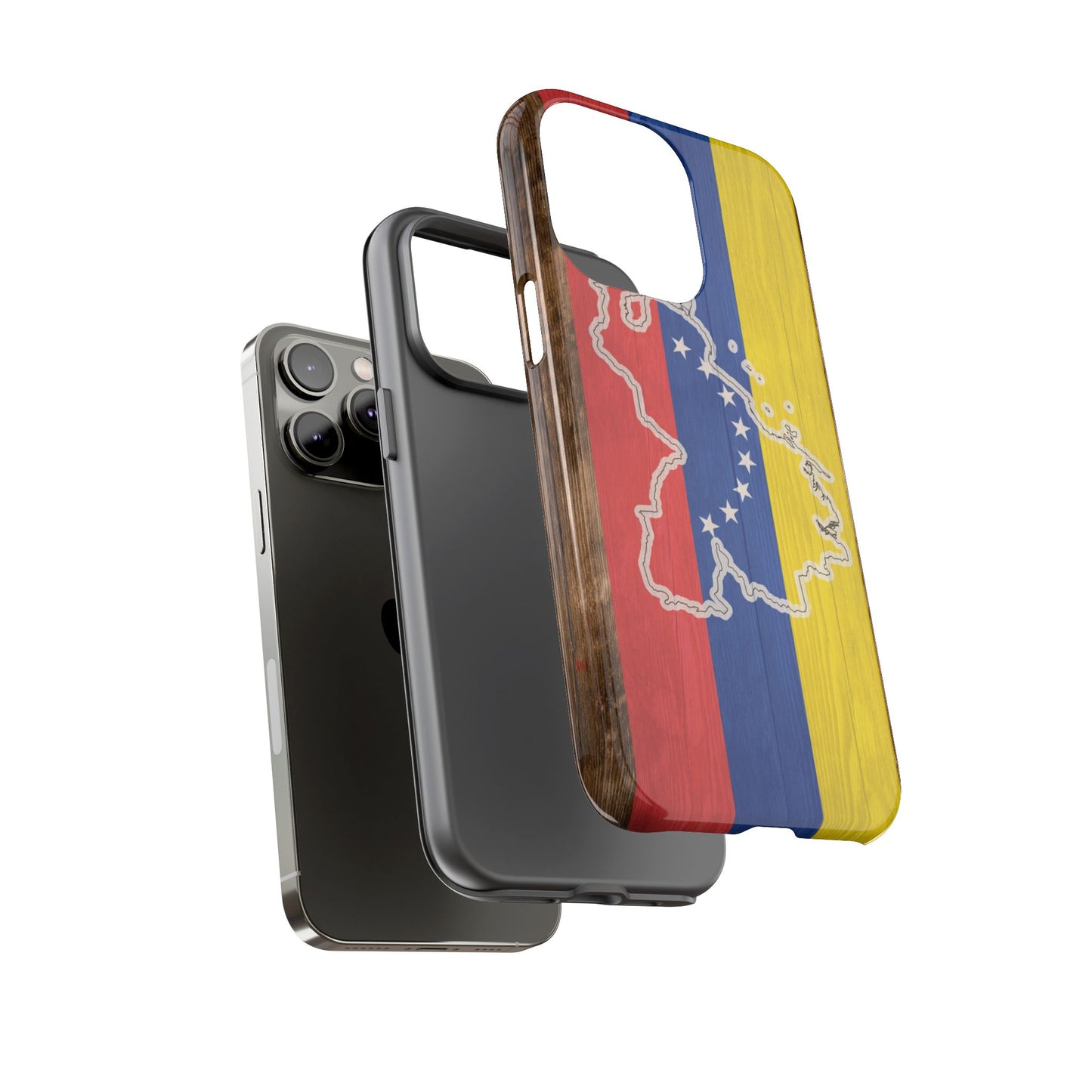 Venezuela Flag Phone Map Case Protective Tough Cover Flag of Venezuela Samsung Venezuelan Pride Hard Plastic Back Venezuela Map Cover