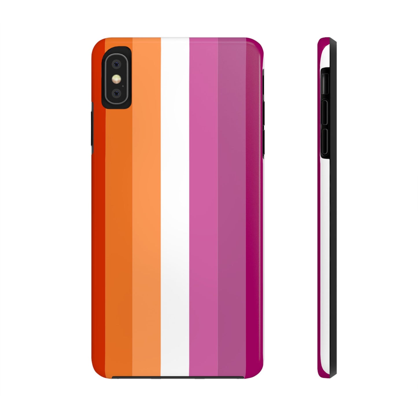 Lesbian Flag tough Impact-Resistant Phone Case