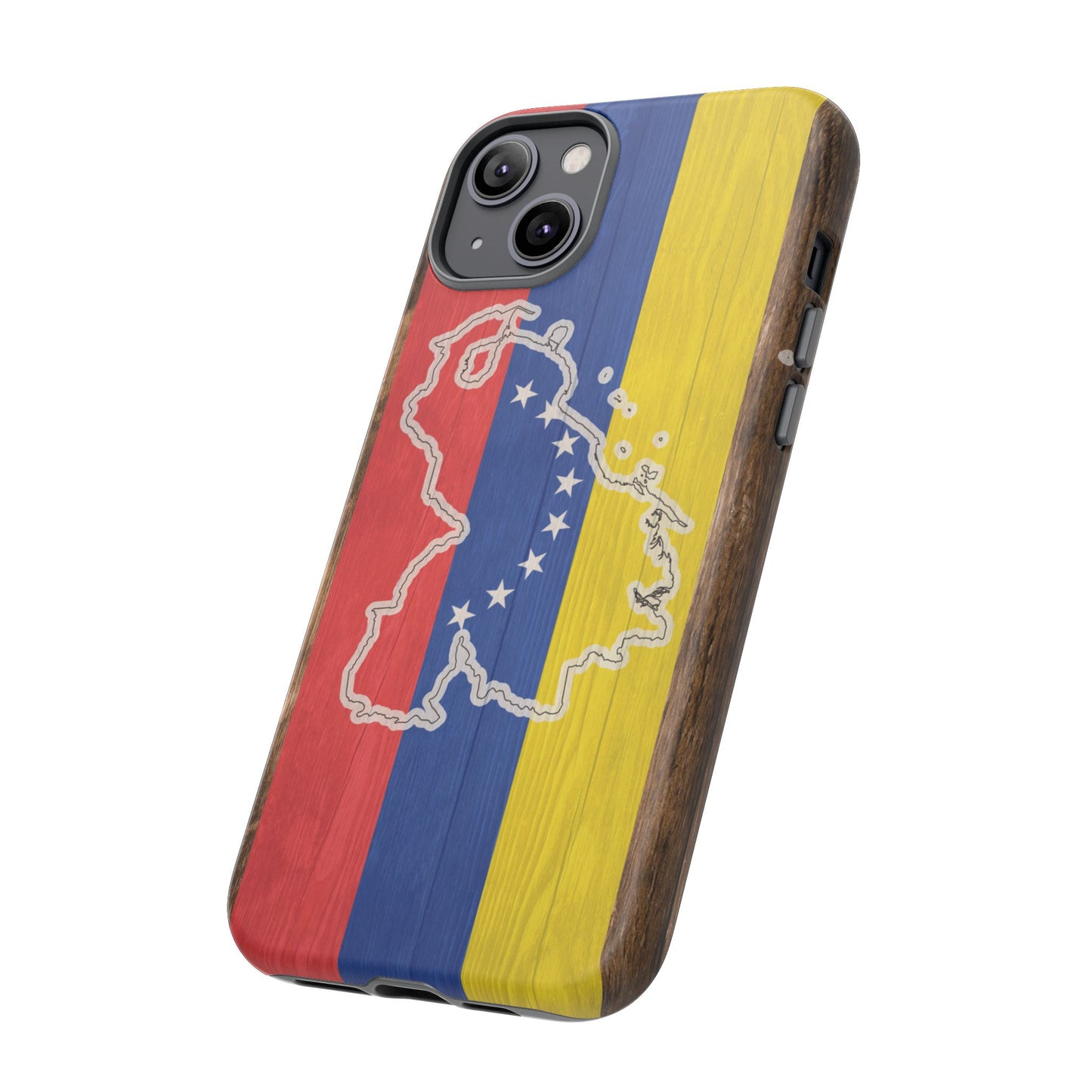 Venezuela Flag Phone Map Case Protective Tough Cover Flag of Venezuela Samsung Venezuelan Pride Hard Plastic Back Venezuela Map Cover