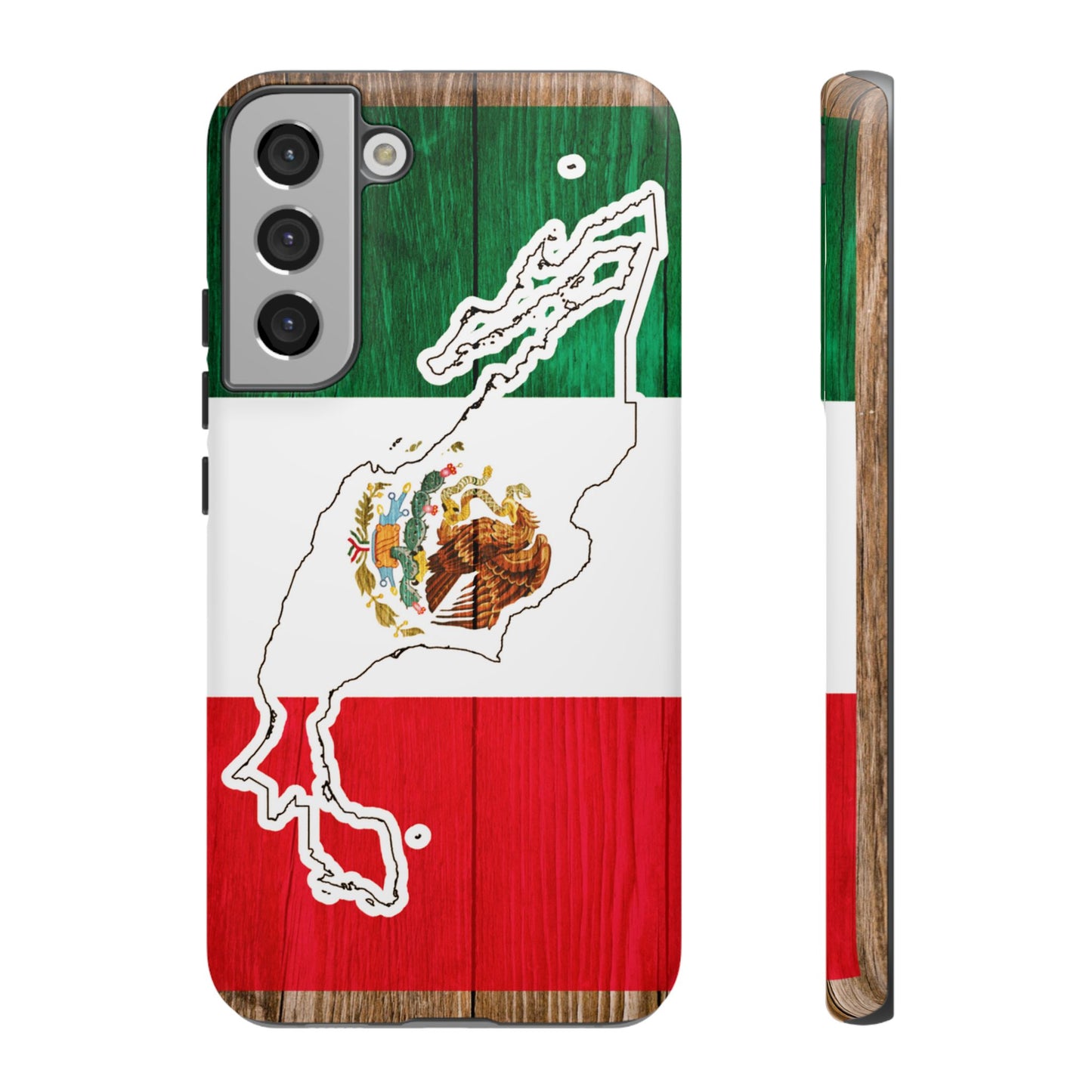 Phone Case, Mexican Flag Tough Case, Patriotic Mexico Phone Cover, Rugged Phone Protector, National Flag Phone Sleeve, Cinco de Mayo Gift