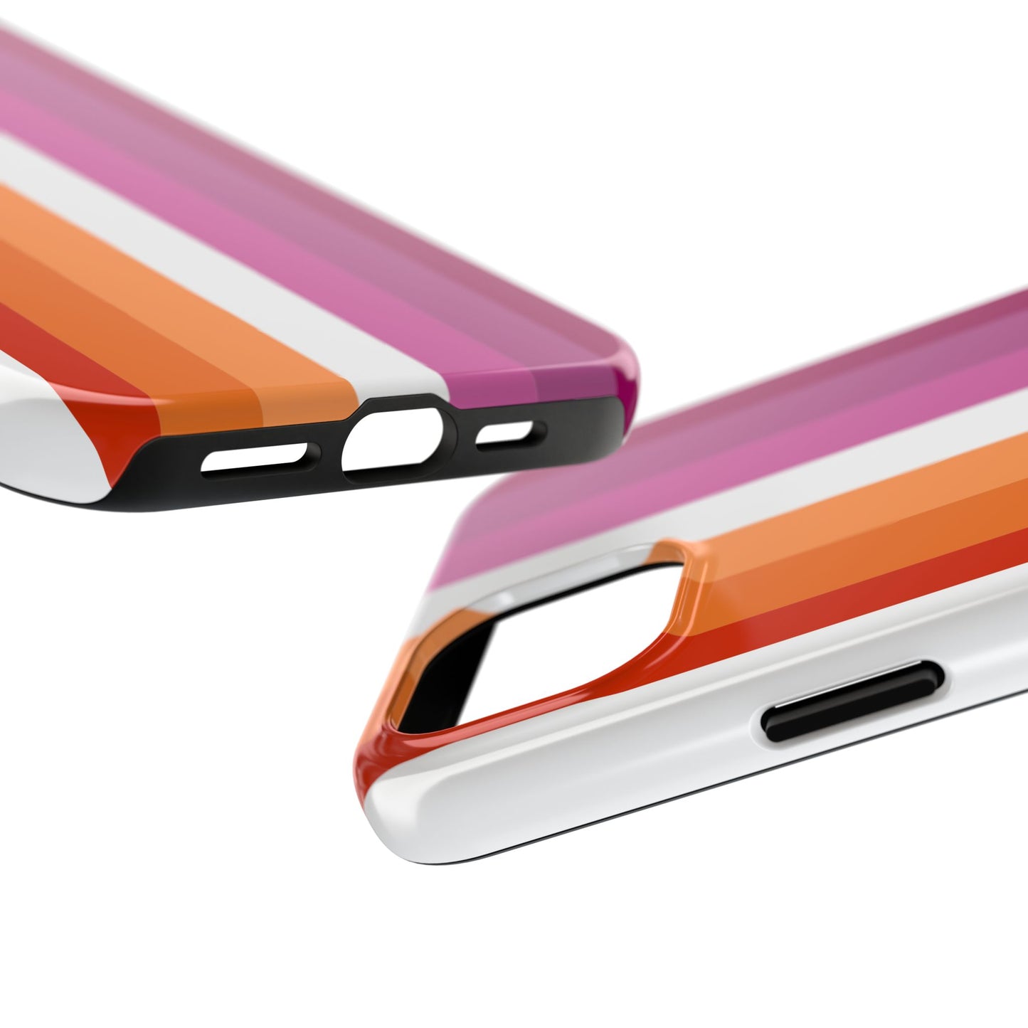 Lesbian Flag tough Impact-Resistant Phone Case