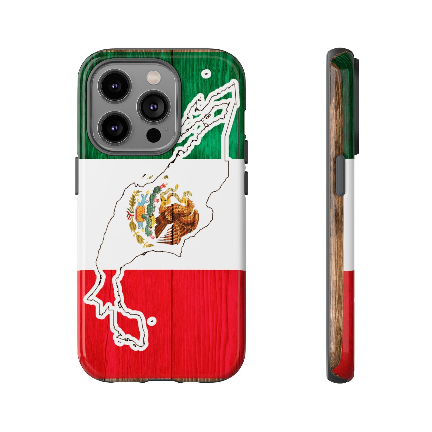 Phone Case, Mexican Flag Tough Case, Patriotic Mexico Phone Cover, Rugged Phone Protector, National Flag Phone Sleeve, Cinco de Mayo Gift