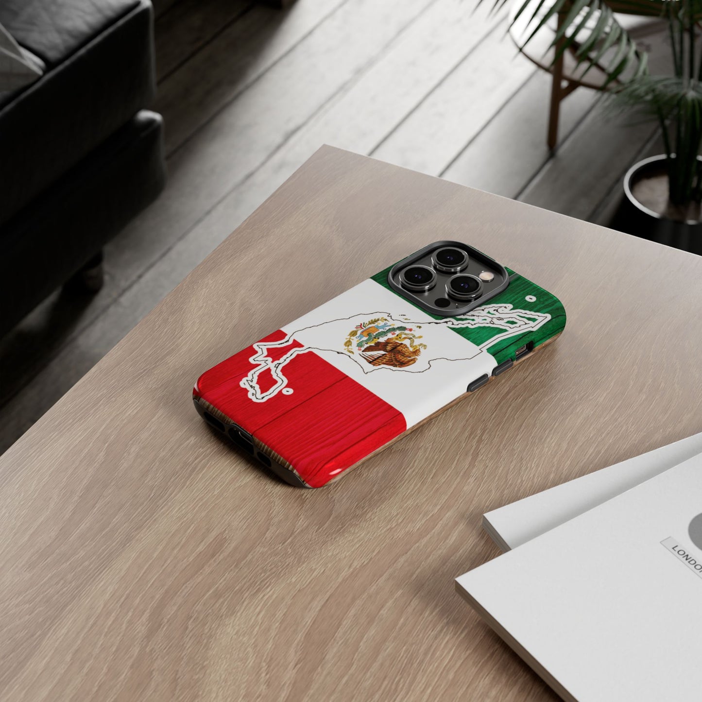 Phone Case, Mexican Flag Tough Case, Patriotic Mexico Phone Cover, Rugged Phone Protector, National Flag Phone Sleeve, Cinco de Mayo Gift