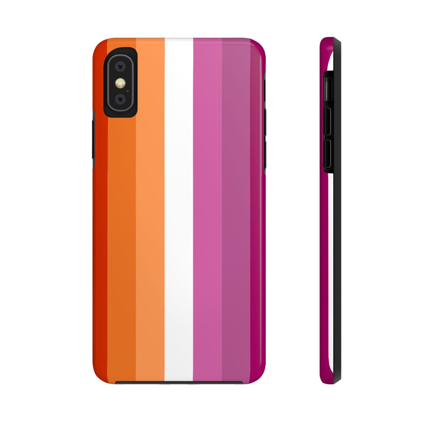 Lesbian Flag tough Impact-Resistant Phone Case