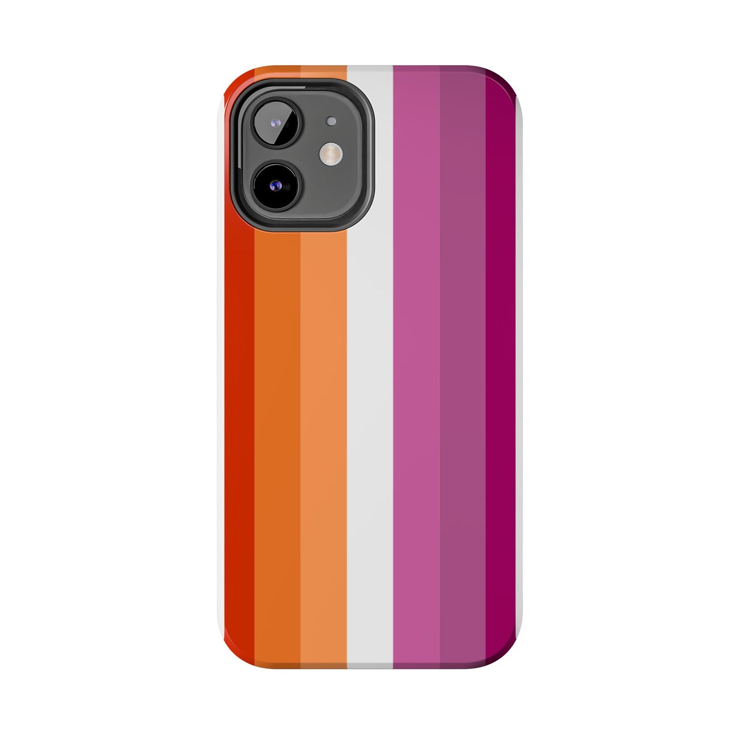 Lesbian Flag tough Impact-Resistant Phone Case