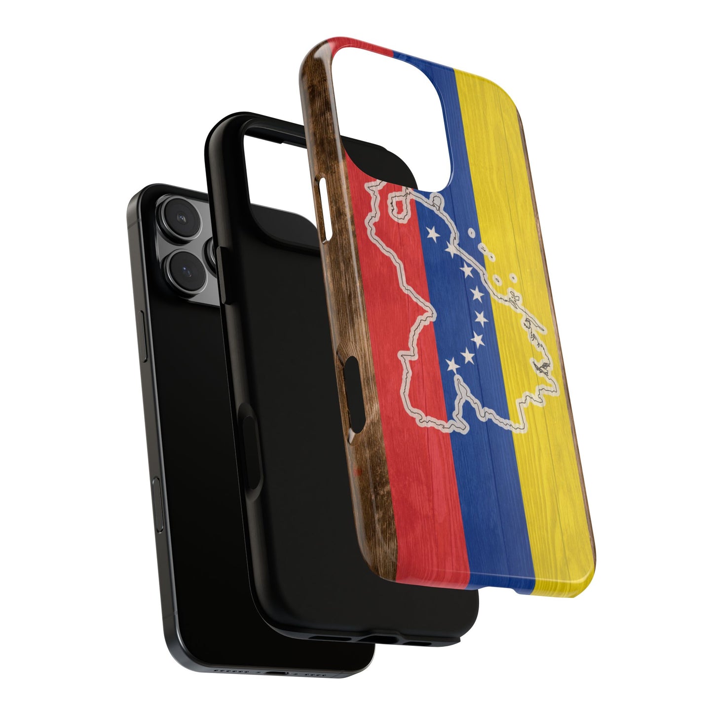 Venezuela Flag Phone Map Case Protective Tough Cover Flag of Venezuela Samsung Venezuelan Pride Hard Plastic Back Venezuela Map Cover