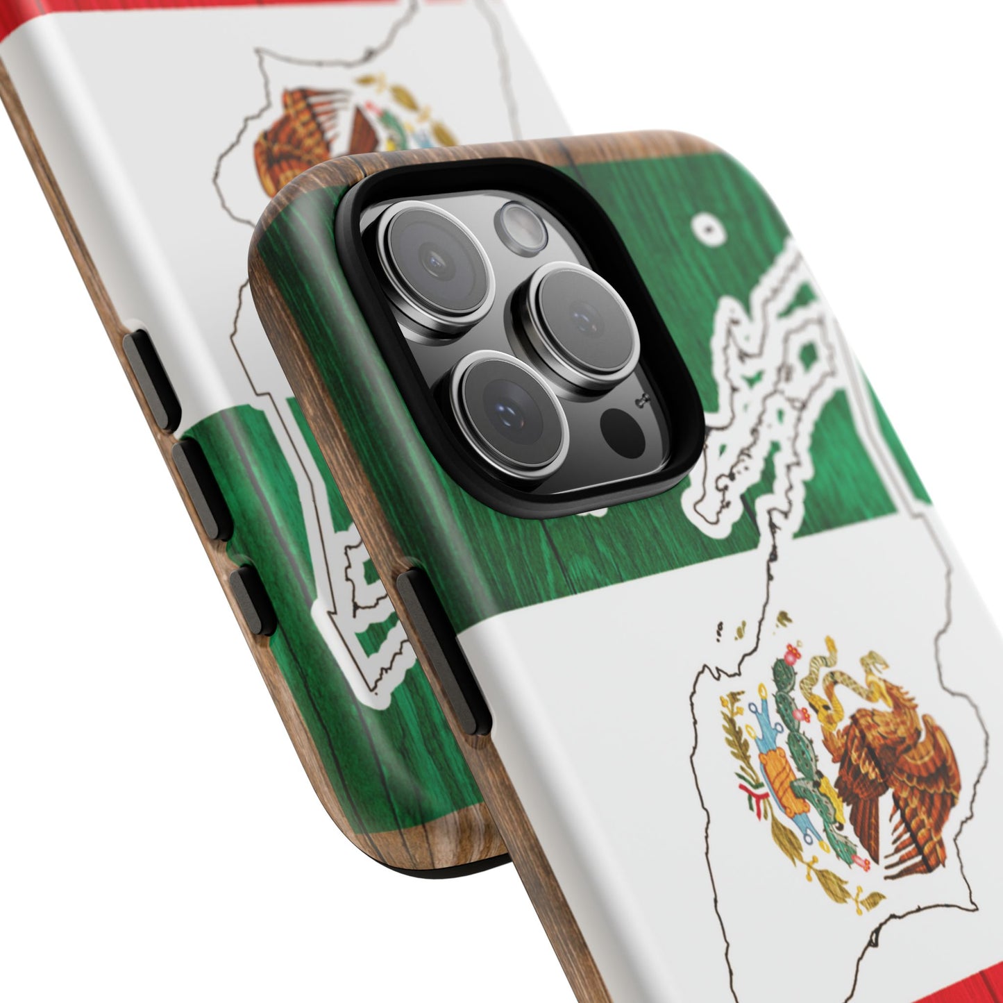 Phone Case, Mexican Flag Tough Case, Patriotic Mexico Phone Cover, Rugged Phone Protector, National Flag Phone Sleeve, Cinco de Mayo Gift