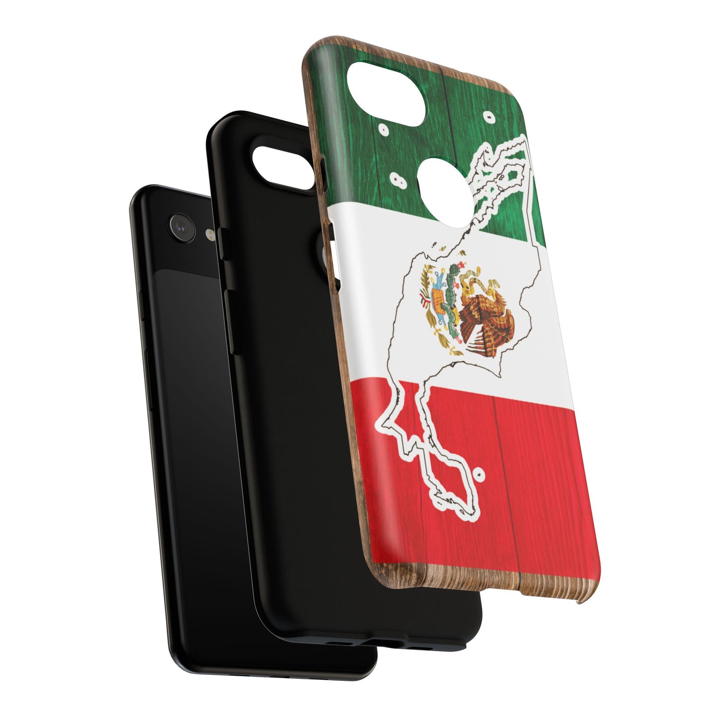 Phone Case, Mexican Flag Tough Case, Patriotic Mexico Phone Cover, Rugged Phone Protector, National Flag Phone Sleeve, Cinco de Mayo Gift