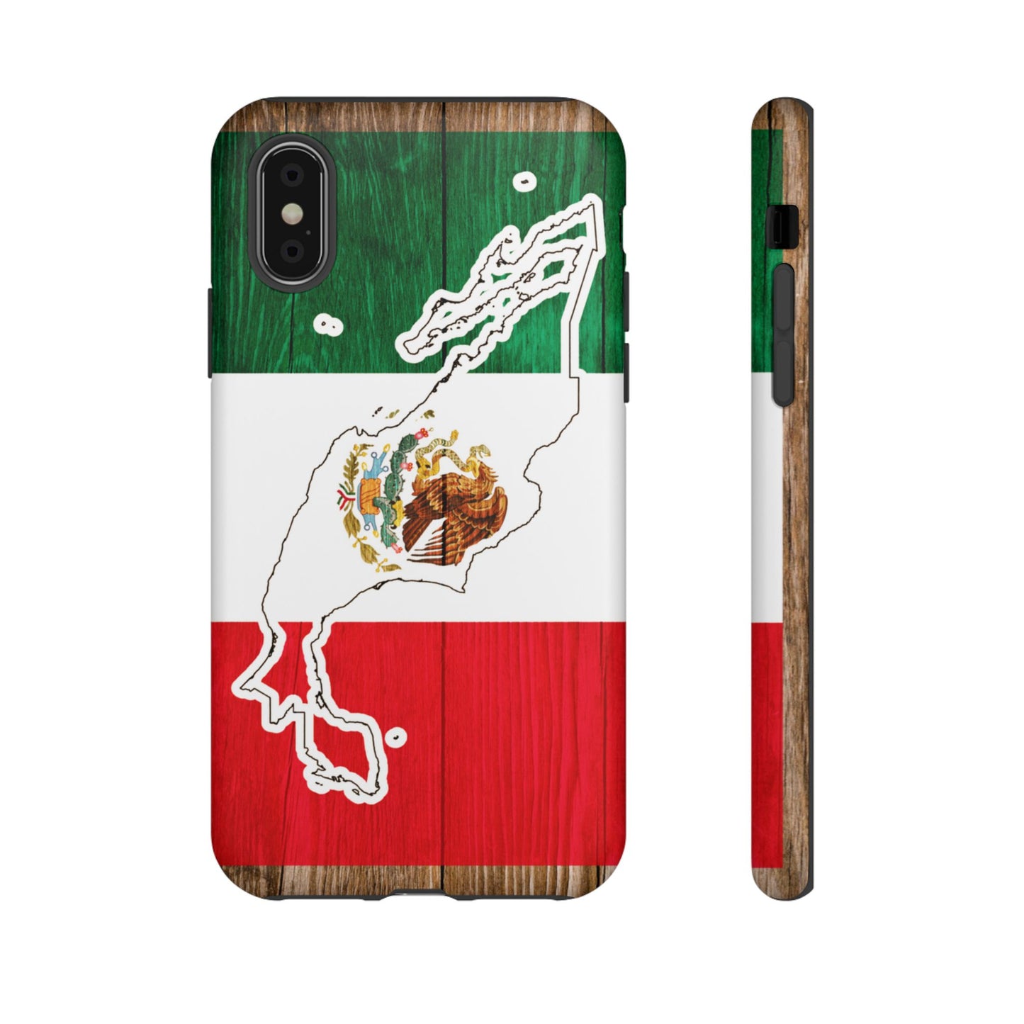 Phone Case, Mexican Flag Tough Case, Patriotic Mexico Phone Cover, Rugged Phone Protector, National Flag Phone Sleeve, Cinco de Mayo Gift