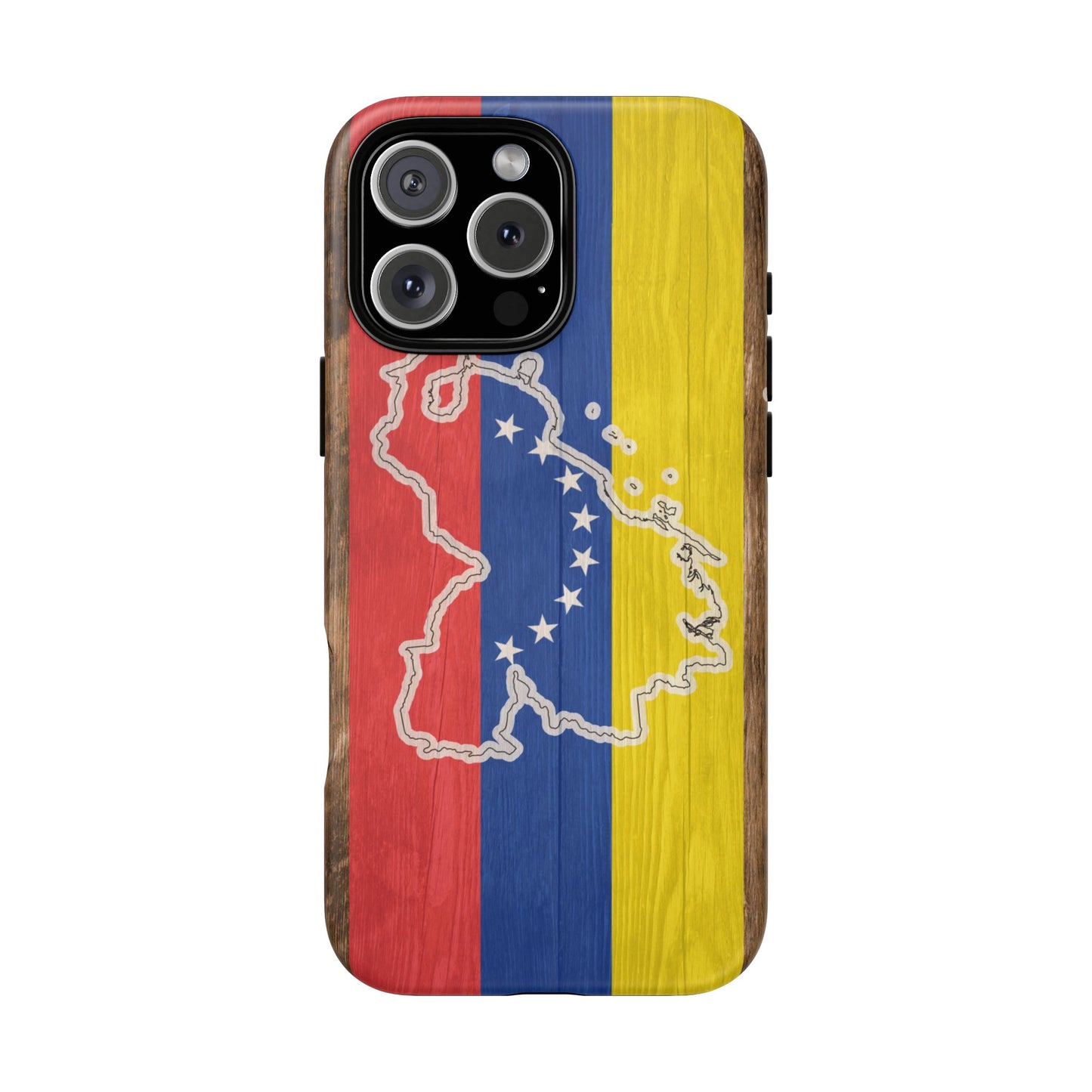 Venezuela Flag Phone Map Case Protective Tough Cover Flag of Venezuela Samsung Venezuelan Pride Hard Plastic Back Venezuela Map Cover