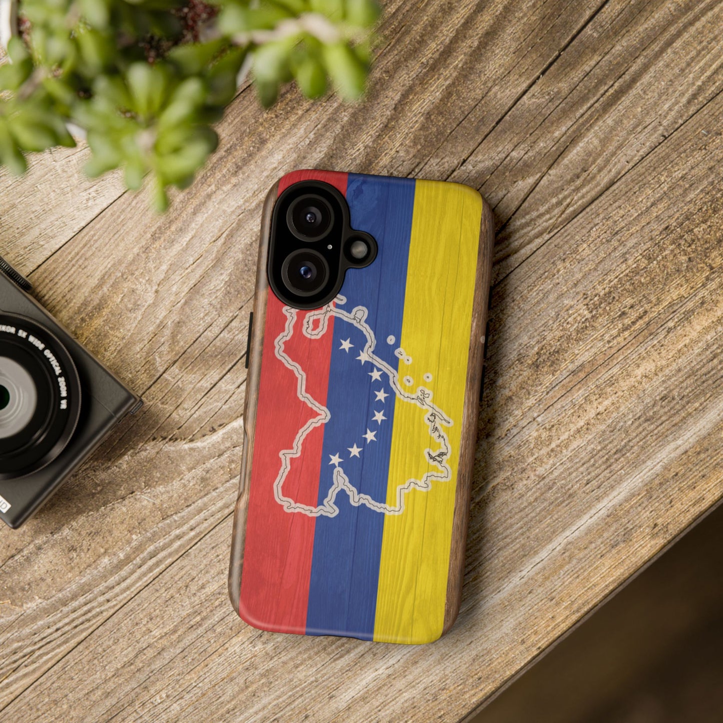 Venezuela Flag Phone Map Case Protective Tough Cover Flag of Venezuela Samsung Venezuelan Pride Hard Plastic Back Venezuela Map Cover