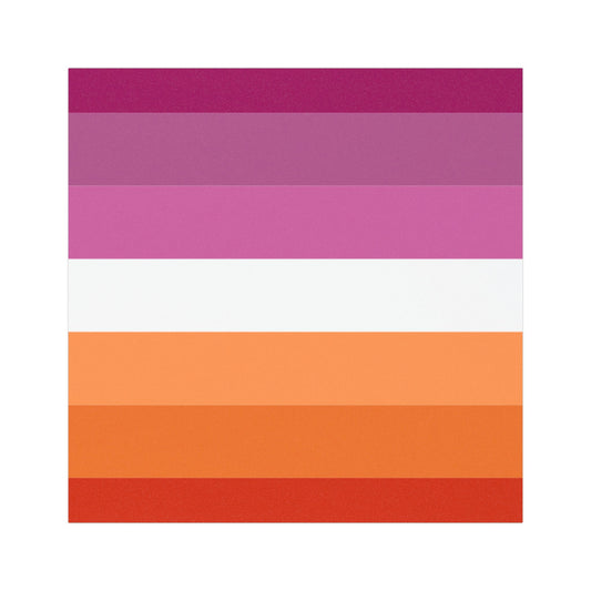 Lesbian Pride Car magnet LGBTQ+ Rainbow Decor Empowerment Poster for Car Inclusivity Gift Idea Gay Pride Outdoor Decor