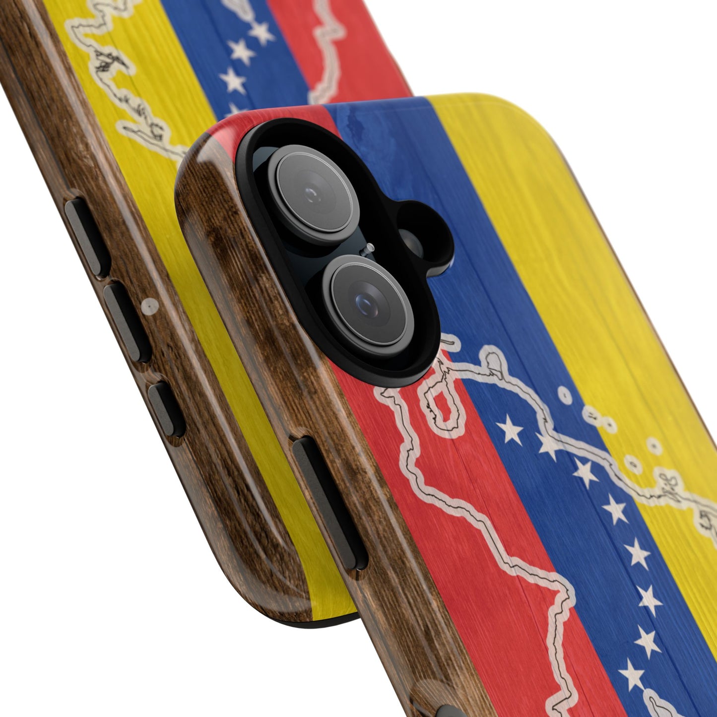 Venezuela Flag Phone Map Case Protective Tough Cover Flag of Venezuela Samsung Venezuelan Pride Hard Plastic Back Venezuela Map Cover