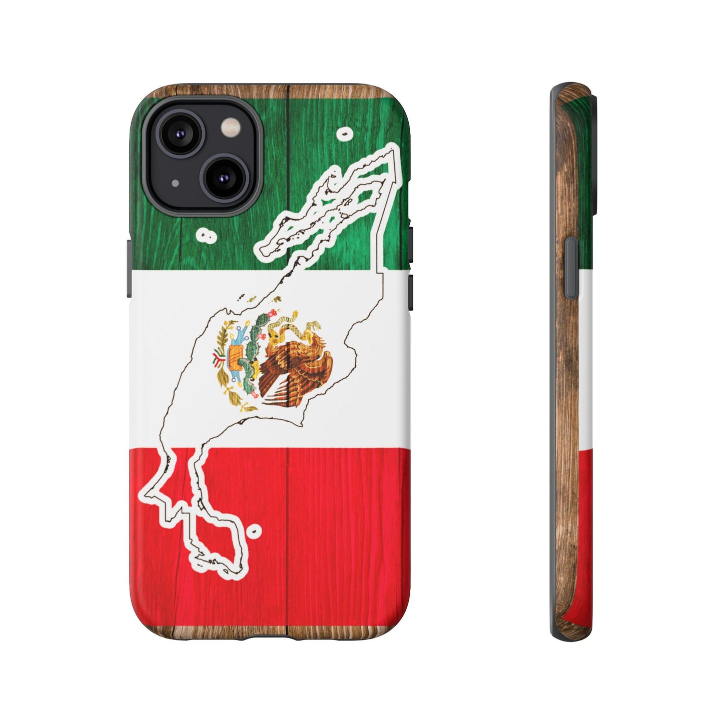 Phone Case, Mexican Flag Tough Case, Patriotic Mexico Phone Cover, Rugged Phone Protector, National Flag Phone Sleeve, Cinco de Mayo Gift