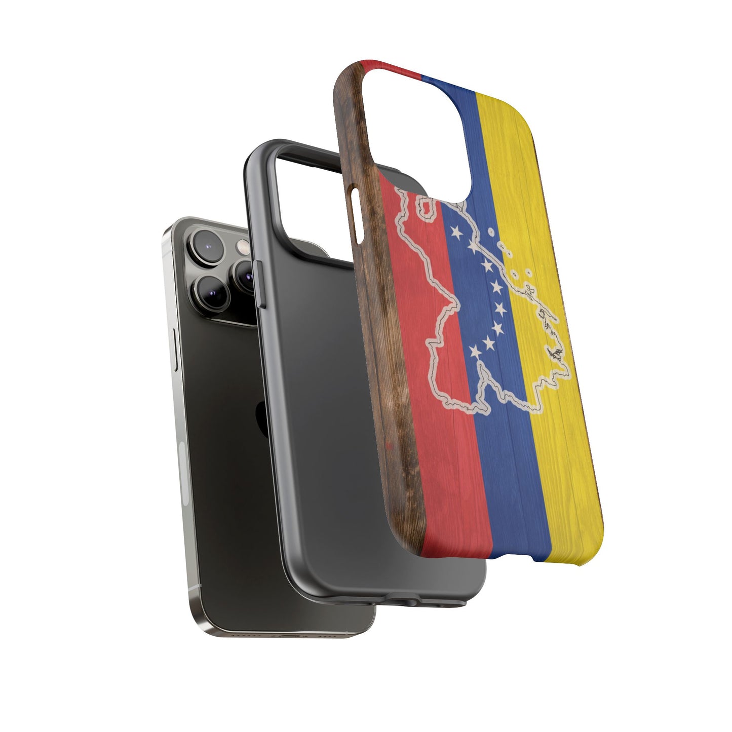 Venezuela Flag Phone Map Case Protective Tough Cover Flag of Venezuela Samsung Venezuelan Pride Hard Plastic Back Venezuela Map Cover