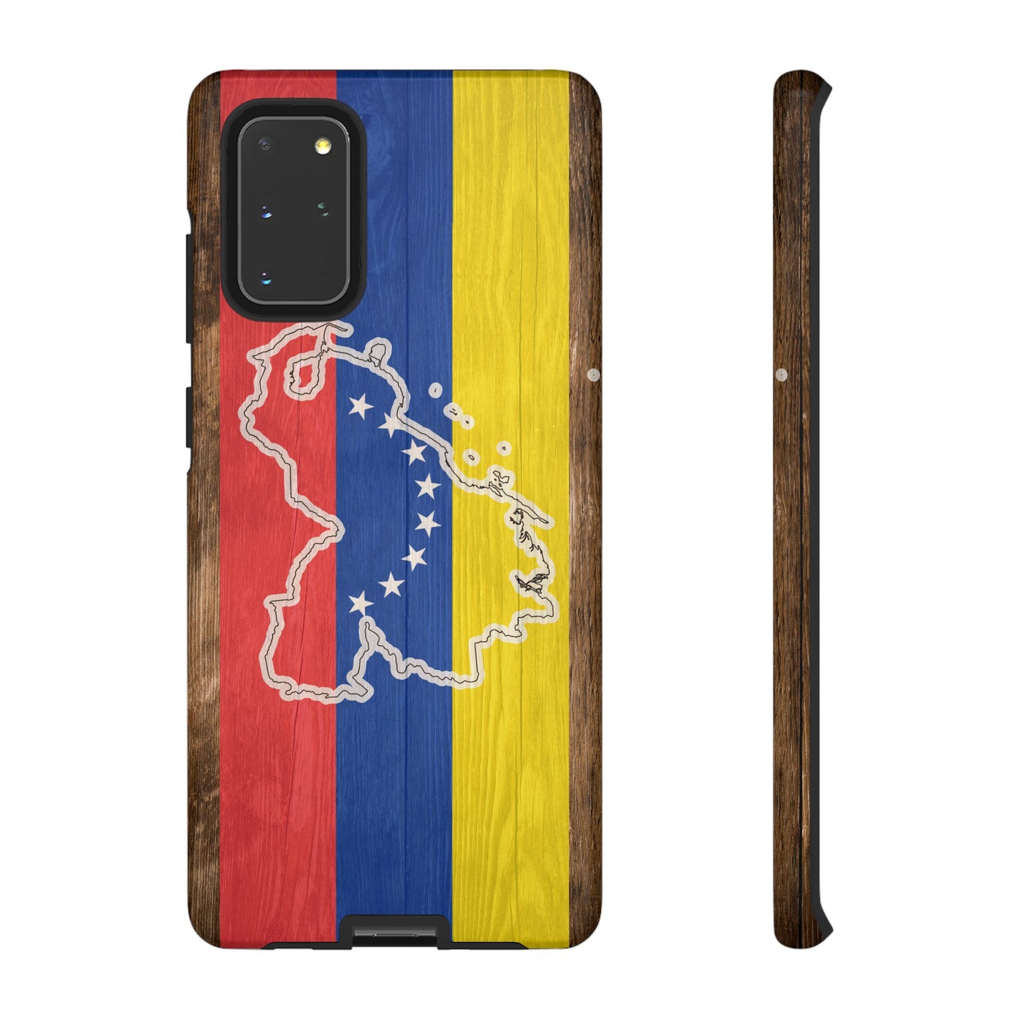 Venezuela Flag Phone Map Case Protective Tough Cover Flag of Venezuela Samsung Venezuelan Pride Hard Plastic Back Venezuela Map Cover