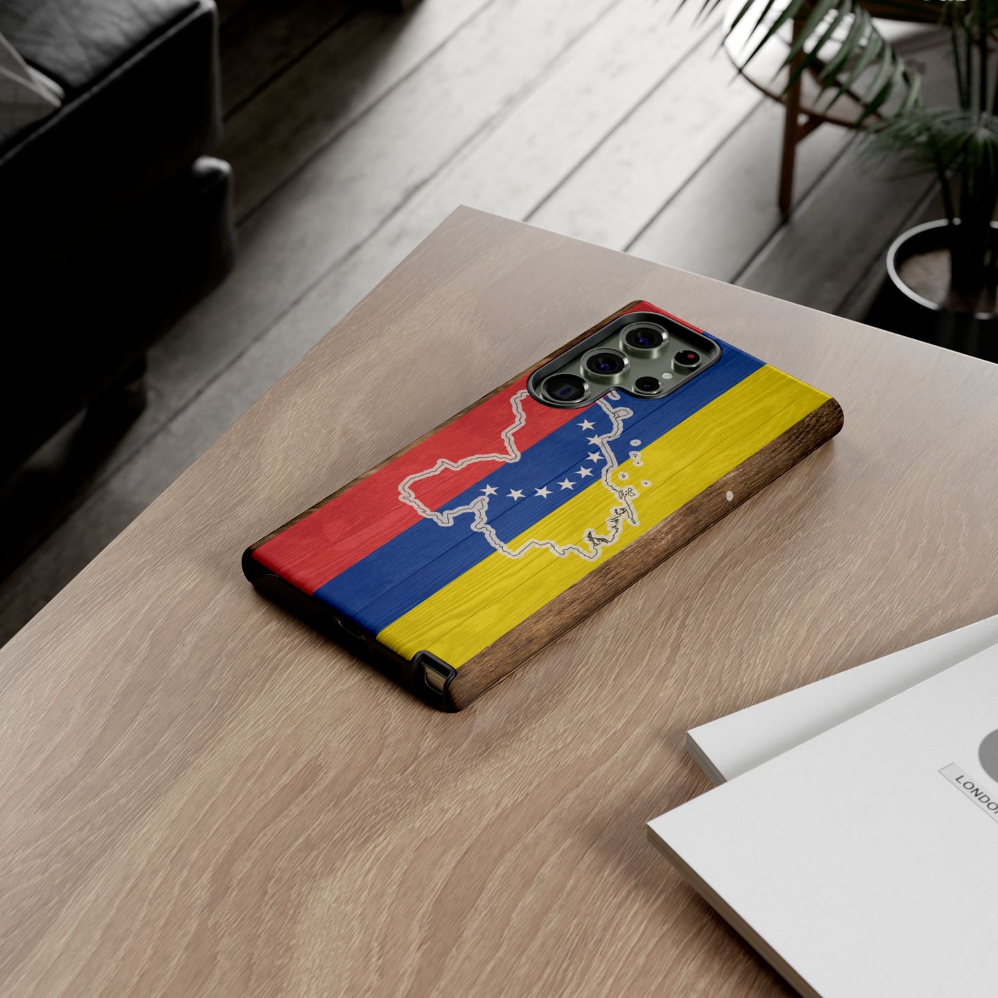 Venezuela Flag Phone Map Case Protective Tough Cover Flag of Venezuela Samsung Venezuelan Pride Hard Plastic Back Venezuela Map Cover