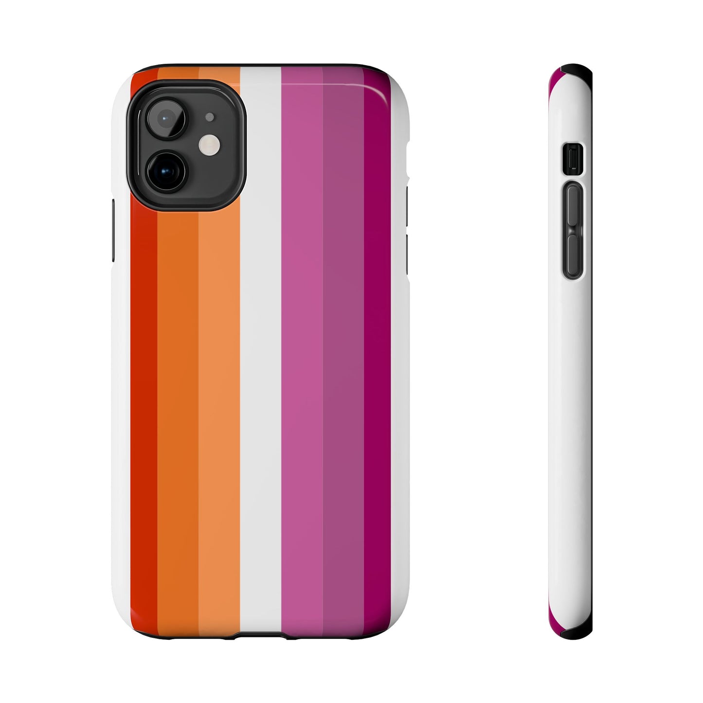 Lesbian Flag tough Impact-Resistant Phone Case