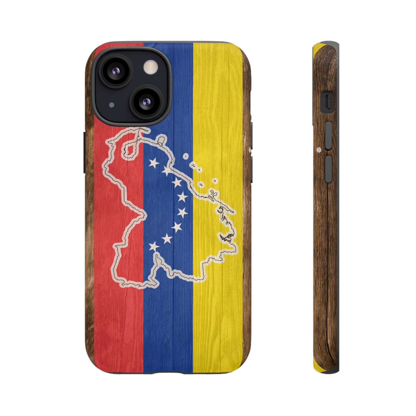 Venezuela Flag Phone Map Case Protective Tough Cover Flag of Venezuela Samsung Venezuelan Pride Hard Plastic Back Venezuela Map Cover