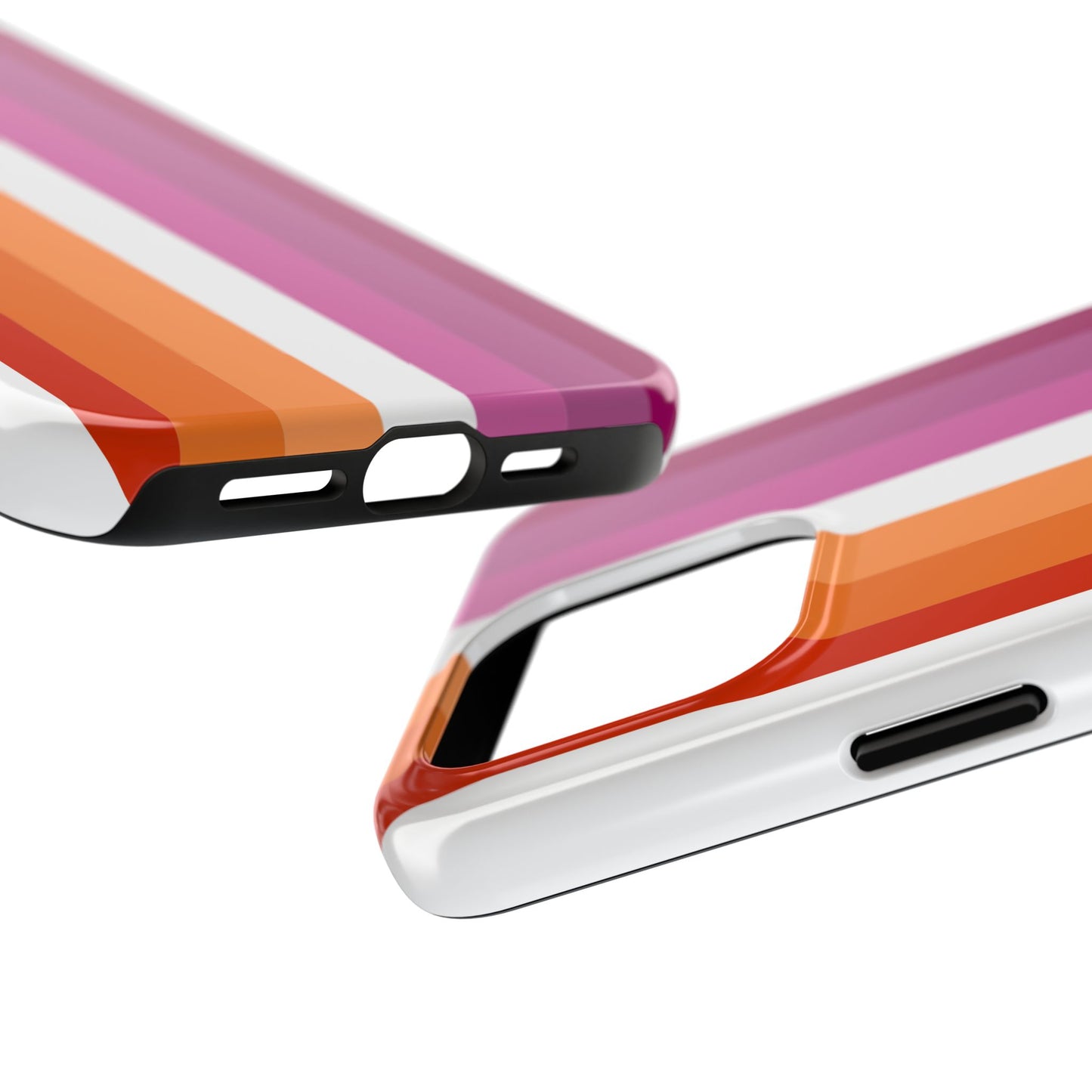 Lesbian Flag tough Impact-Resistant Phone Case