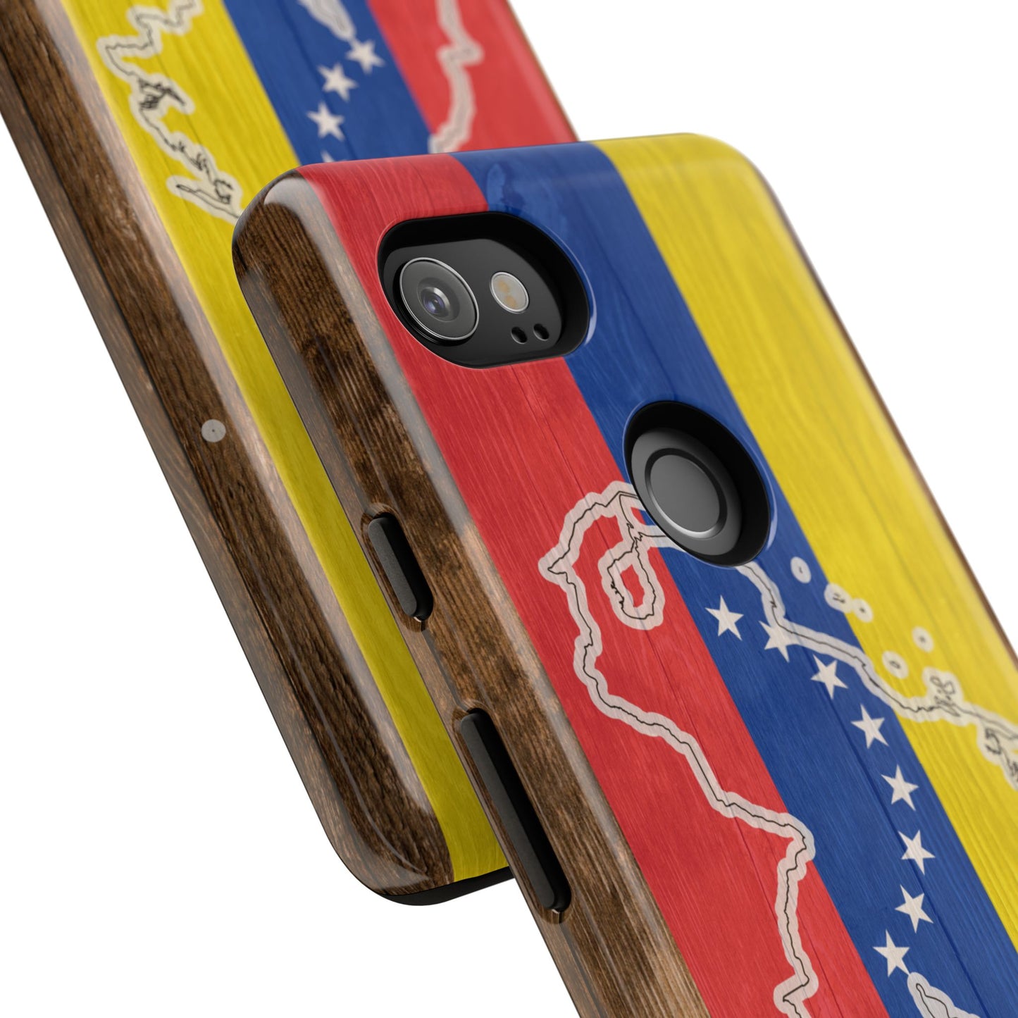 Venezuela Flag Phone Map Case Protective Tough Cover Flag of Venezuela Samsung Venezuelan Pride Hard Plastic Back Venezuela Map Cover