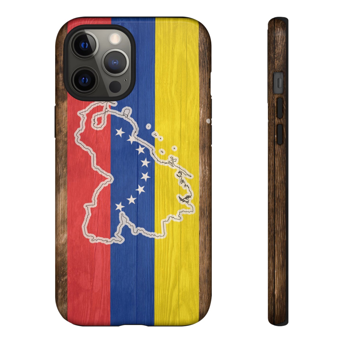 Venezuela Flag Phone Map Case Protective Tough Cover Flag of Venezuela Samsung Venezuelan Pride Hard Plastic Back Venezuela Map Cover