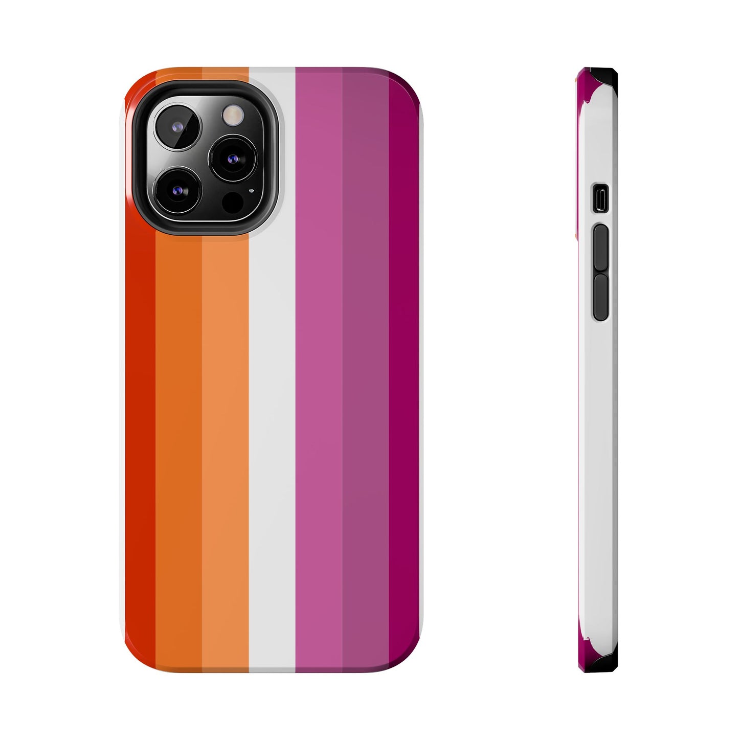 Lesbian Flag tough Impact-Resistant Phone Case