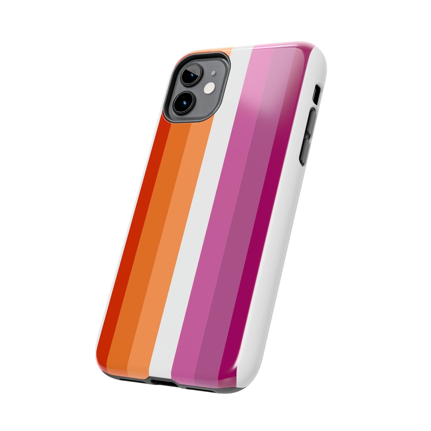 Lesbian Flag tough Impact-Resistant Phone Case