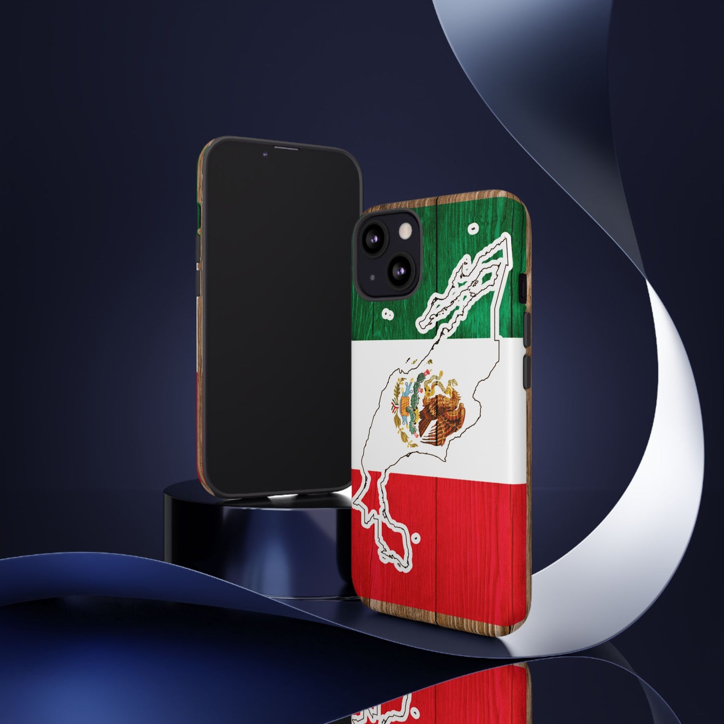 Phone Case, Mexican Flag Tough Case, Patriotic Mexico Phone Cover, Rugged Phone Protector, National Flag Phone Sleeve, Cinco de Mayo Gift