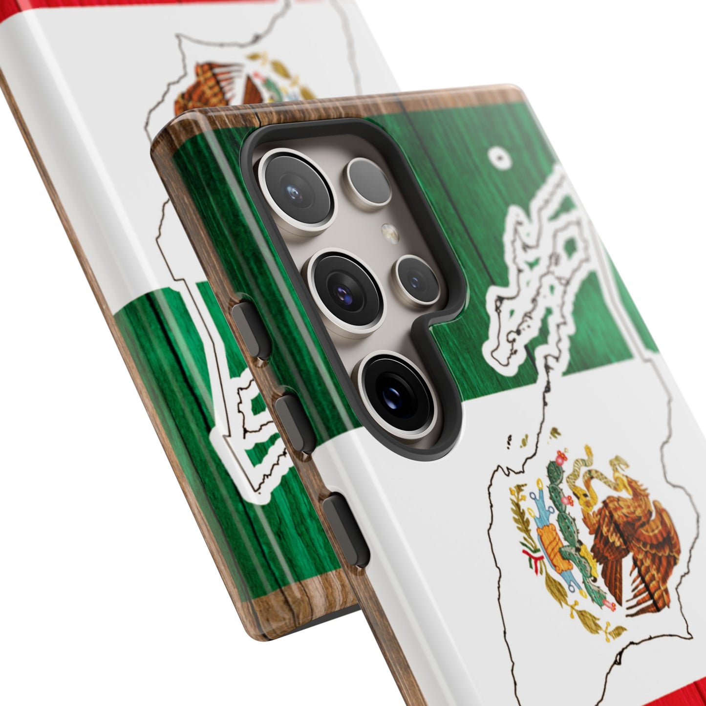 Phone Case, Mexican Flag Tough Case, Patriotic Mexico Phone Cover, Rugged Phone Protector, National Flag Phone Sleeve, Cinco de Mayo Gift