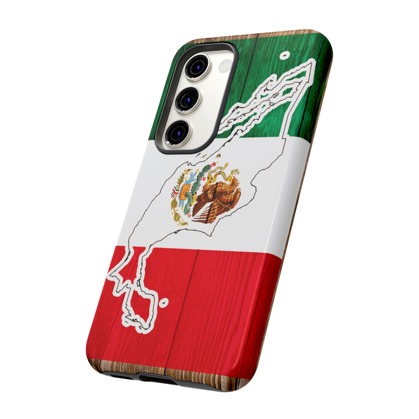 Phone Case, Mexican Flag Tough Case, Patriotic Mexico Phone Cover, Rugged Phone Protector, National Flag Phone Sleeve, Cinco de Mayo Gift