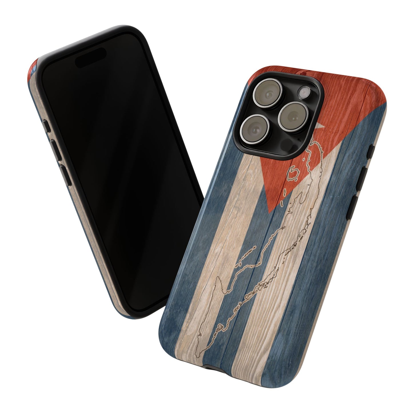 Phone Case Cuban Flag iPhone Case Protective Tough Cover Flag of Cuba Samsung Galaxy Cuban Pride Huawei P40 Lite Hard Plastic Back
