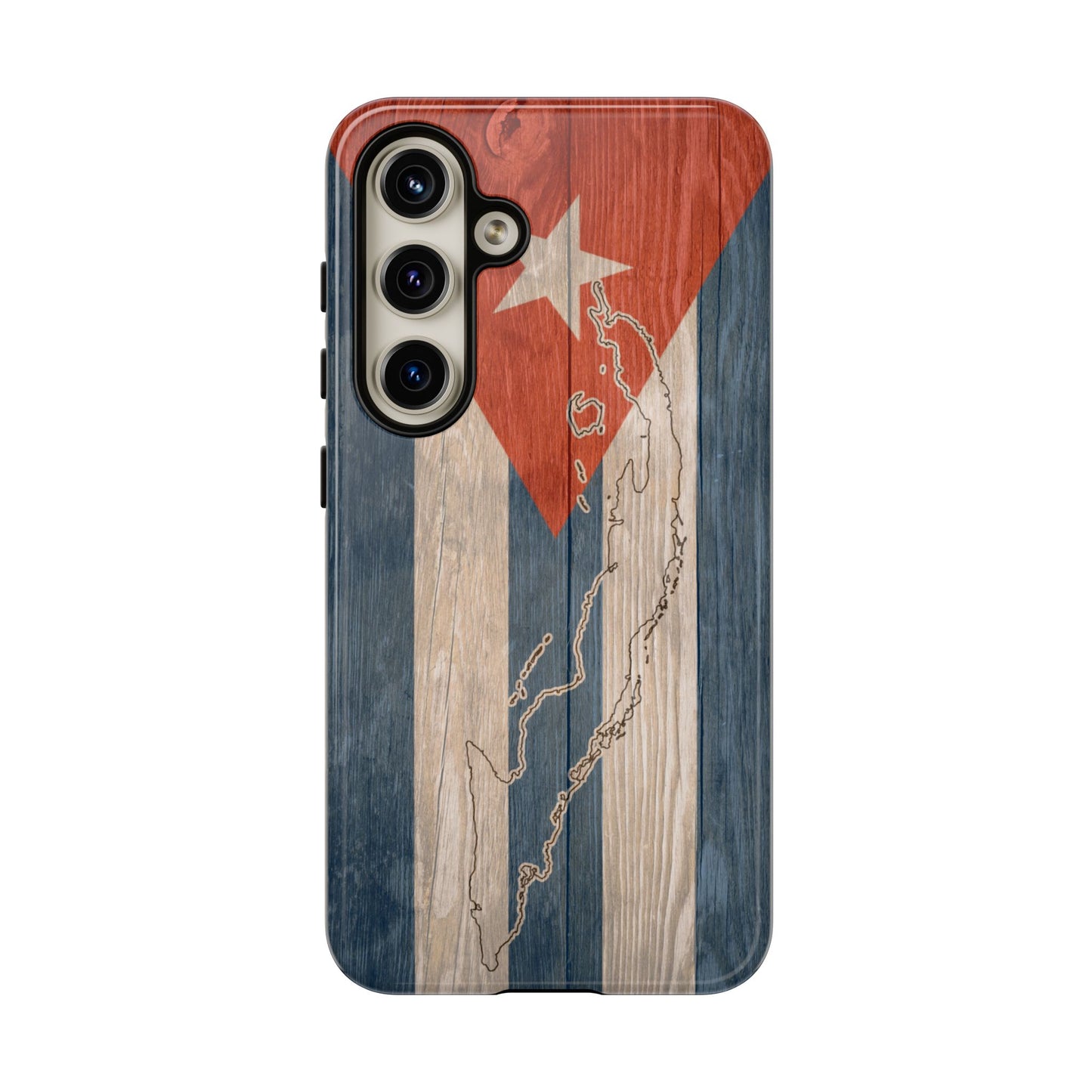 Phone Case Cuban Flag iPhone Case Protective Tough Cover Flag of Cuba Samsung Galaxy Cuban Pride Huawei P40 Lite Hard Plastic Back