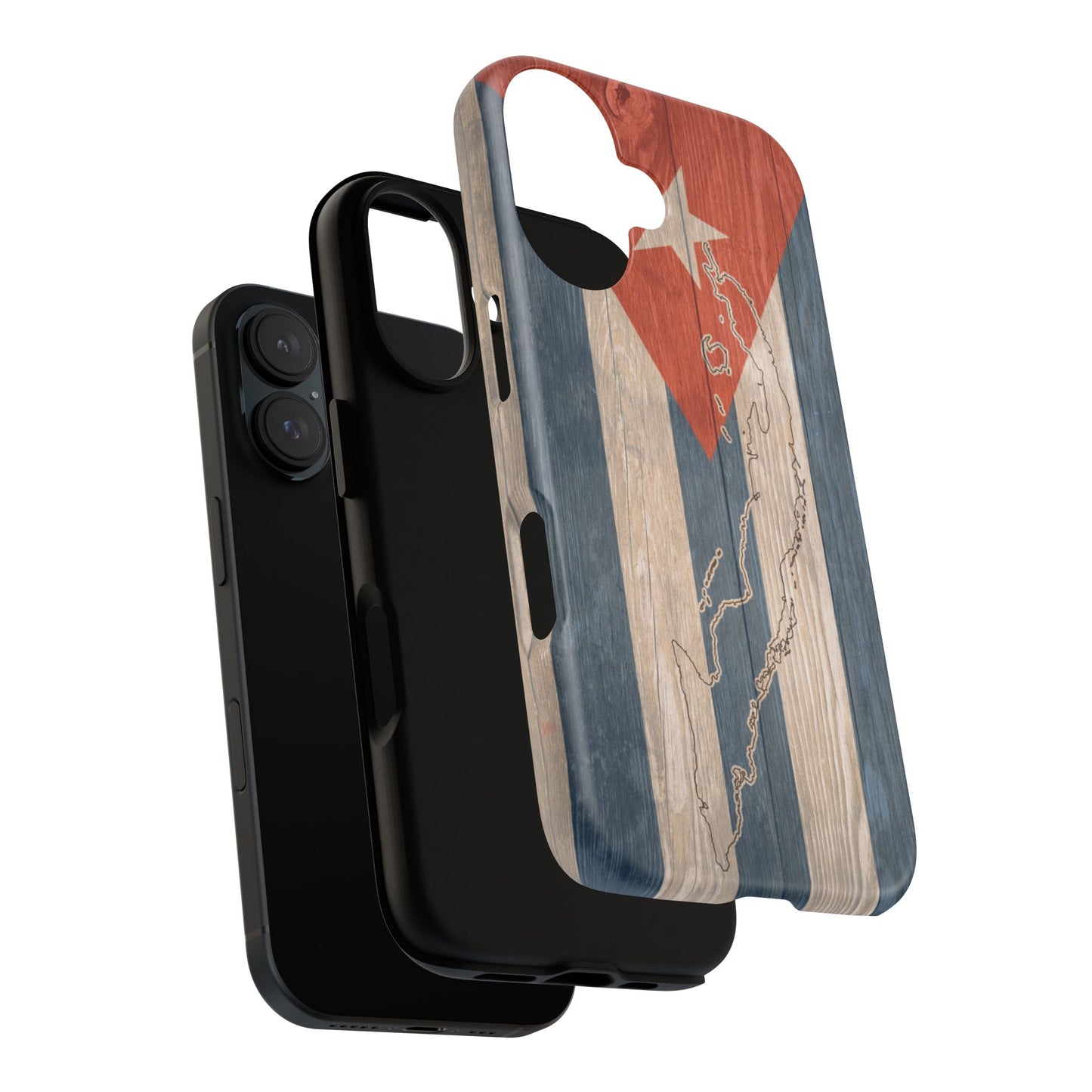Phone Case Cuban Flag iPhone Case Protective Tough Cover Flag of Cuba Samsung Galaxy Cuban Pride Huawei P40 Lite Hard Plastic Back