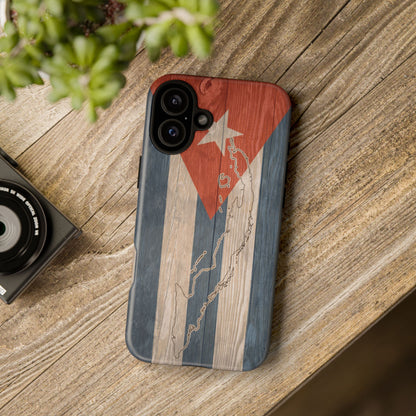 Phone Case Cuban Flag iPhone Case Protective Tough Cover Flag of Cuba Samsung Galaxy Cuban Pride Huawei P40 Lite Hard Plastic Back