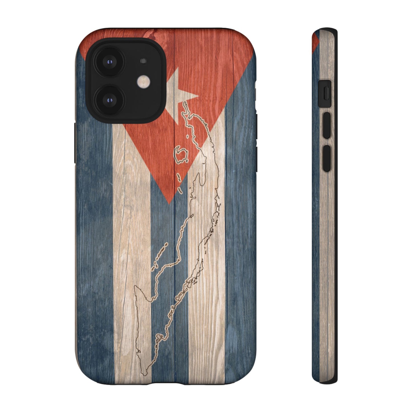 Phone Case Cuban Flag iPhone Case Protective Tough Cover Flag of Cuba Samsung Galaxy Cuban Pride Huawei P40 Lite Hard Plastic Back