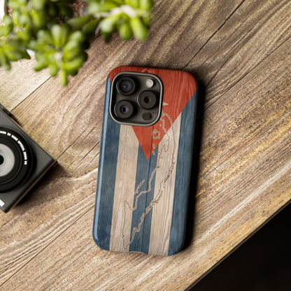 Phone Case Cuban Flag iPhone Case Protective Tough Cover Flag of Cuba Samsung Galaxy Cuban Pride Huawei P40 Lite Hard Plastic Back