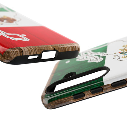 Phone Case, Mexican Flag Tough Case, Patriotic Mexico Phone Cover, Rugged Phone Protector, National Flag Phone Sleeve, Cinco de Mayo Gift