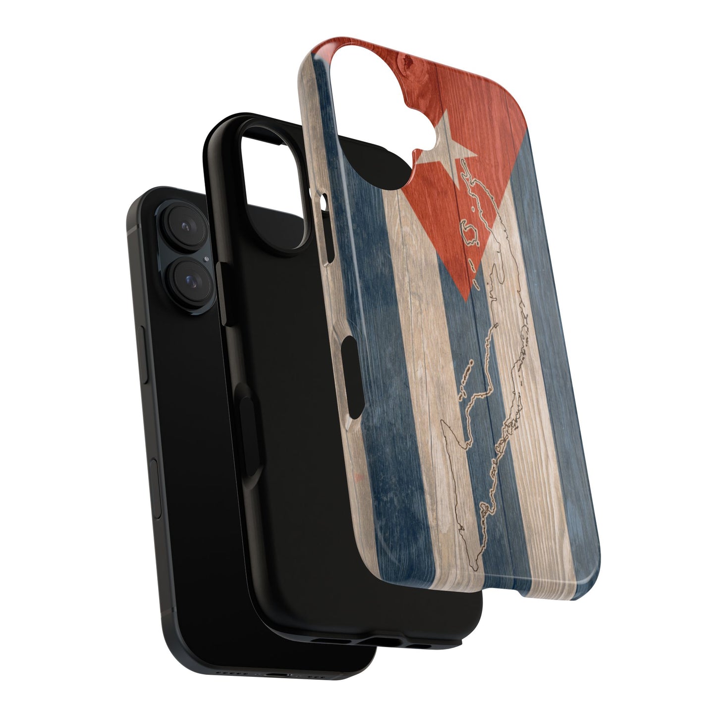 Phone Case Cuban Flag iPhone Case Protective Tough Cover Flag of Cuba Samsung Galaxy Cuban Pride Huawei P40 Lite Hard Plastic Back