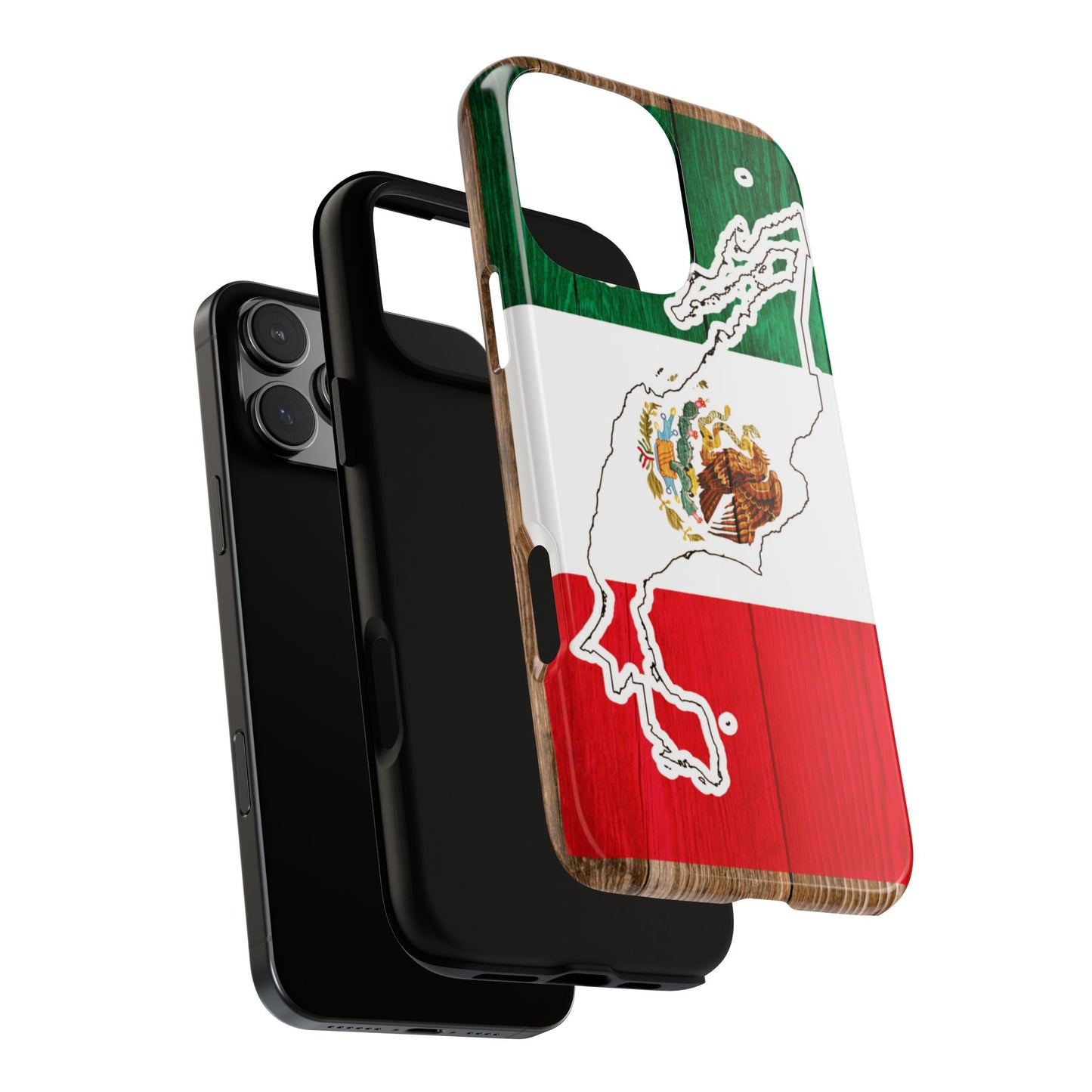 Phone Case, Mexican Flag Tough Case, Patriotic Mexico Phone Cover, Rugged Phone Protector, National Flag Phone Sleeve, Cinco de Mayo Gift