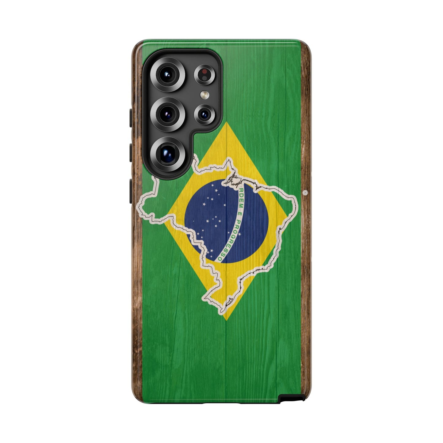 Brazil Flag Phone Map Case Protective Tough Cover Flag of Brazil Samsung Brazilian Pride Hard Plastic Back Brazil Flag Cover