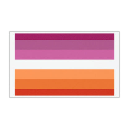 Lesbian Pride Car magnet LGBTQ+ Rainbow Decor Empowerment Poster for Car Inclusivity Gift Idea Gay Pride Outdoor Decor