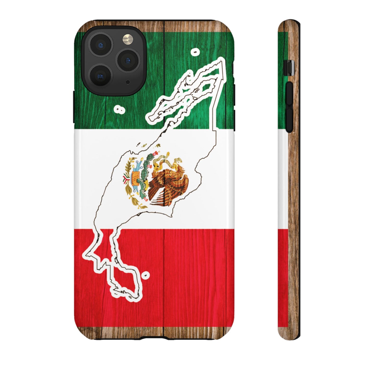 Phone Case, Mexican Flag Tough Case, Patriotic Mexico Phone Cover, Rugged Phone Protector, National Flag Phone Sleeve, Cinco de Mayo Gift