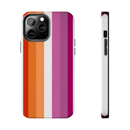 Lesbian Flag tough Impact-Resistant Phone Case