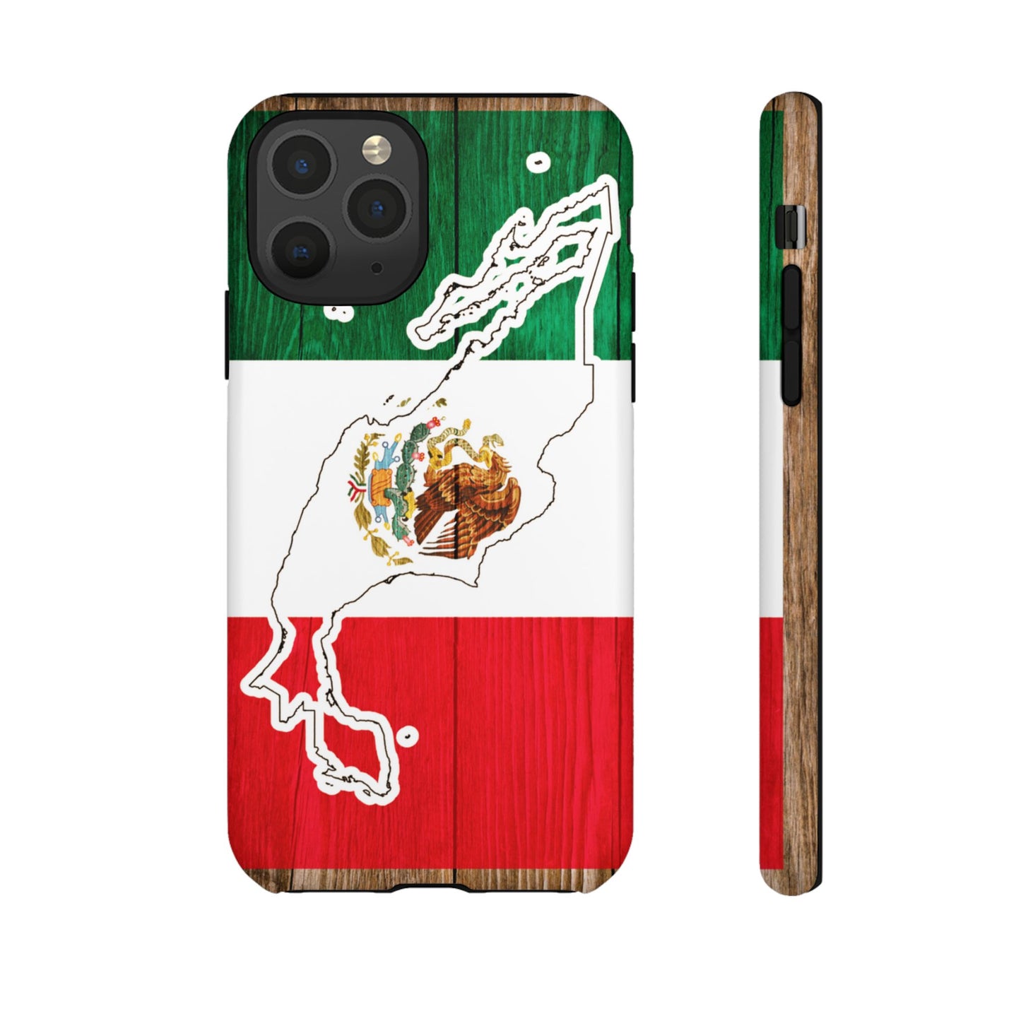 Phone Case, Mexican Flag Tough Case, Patriotic Mexico Phone Cover, Rugged Phone Protector, National Flag Phone Sleeve, Cinco de Mayo Gift
